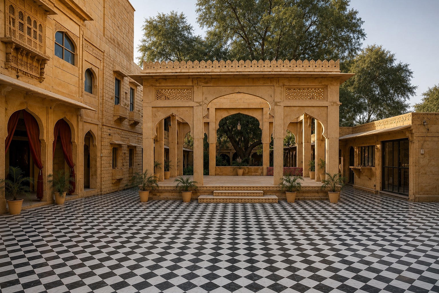 Courtyard